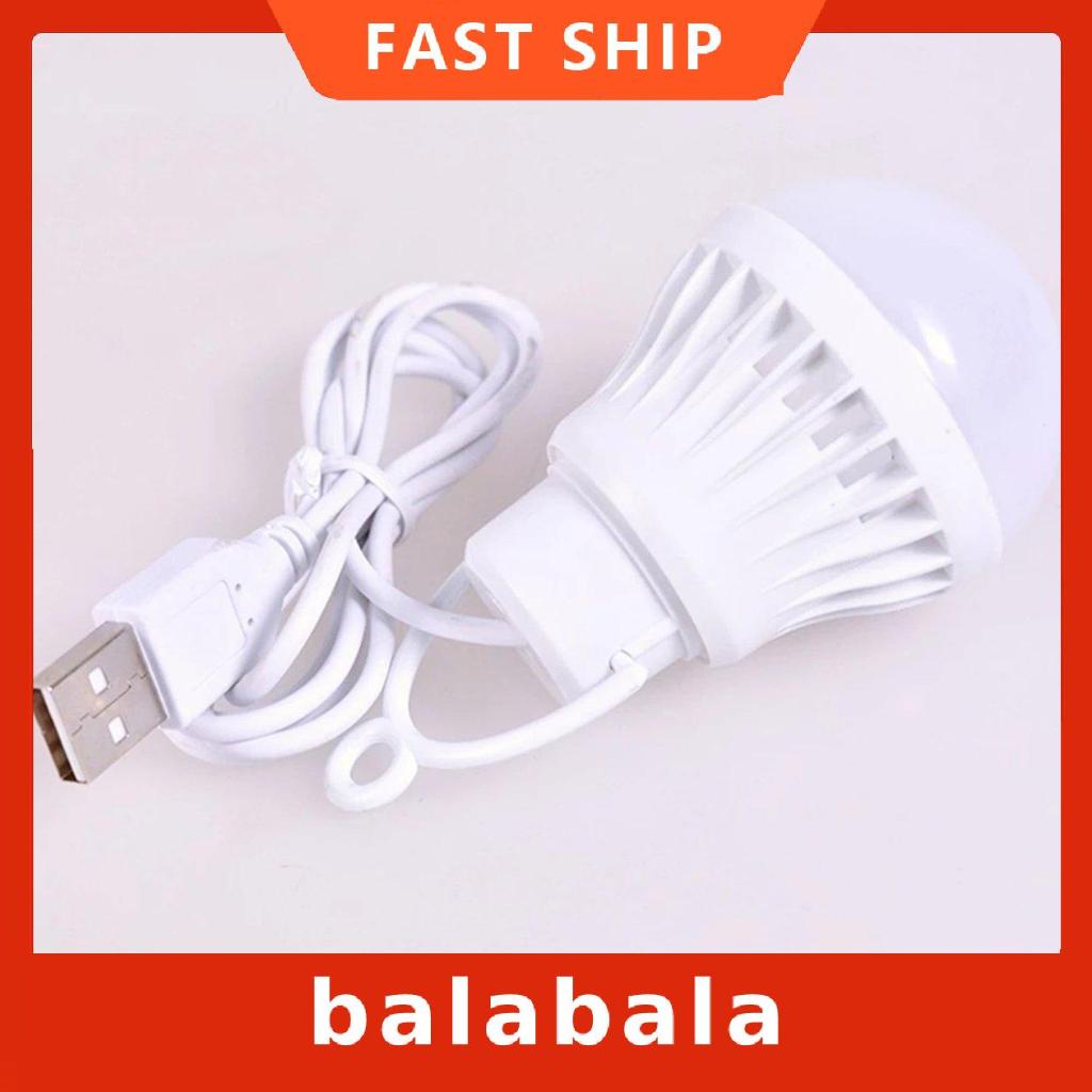 Bóng đèn LED 1.2m sạc cổng USB tiện dụng cho cắm trại/leo núi