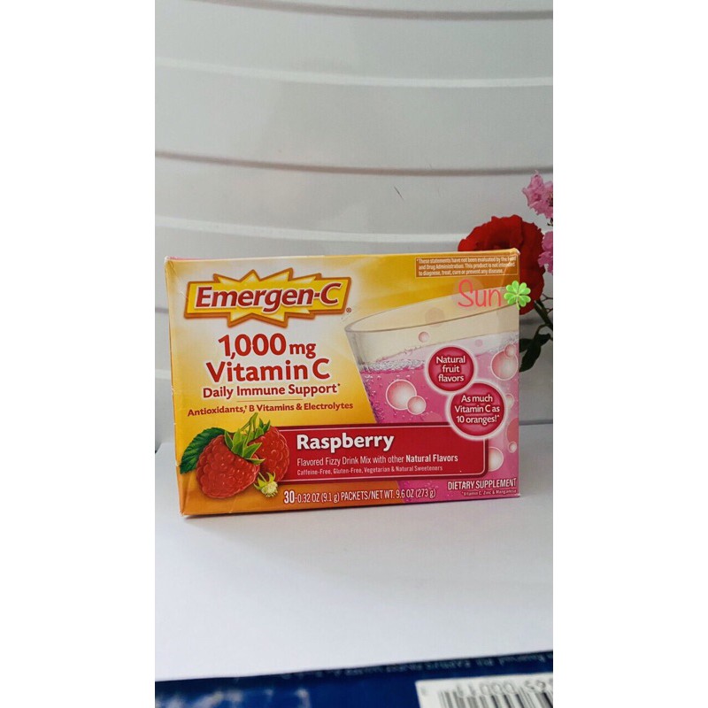 Bột Hoà Tan Emergen-C 1000mg Chuẩn Mỹ | BigBuy360 - bigbuy360.vn