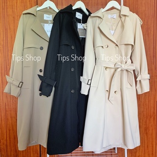 [ Săns- Ảnh thật+Feedback] Áo mangto dáng dài, trench coat kèm đai Hàn Quốc