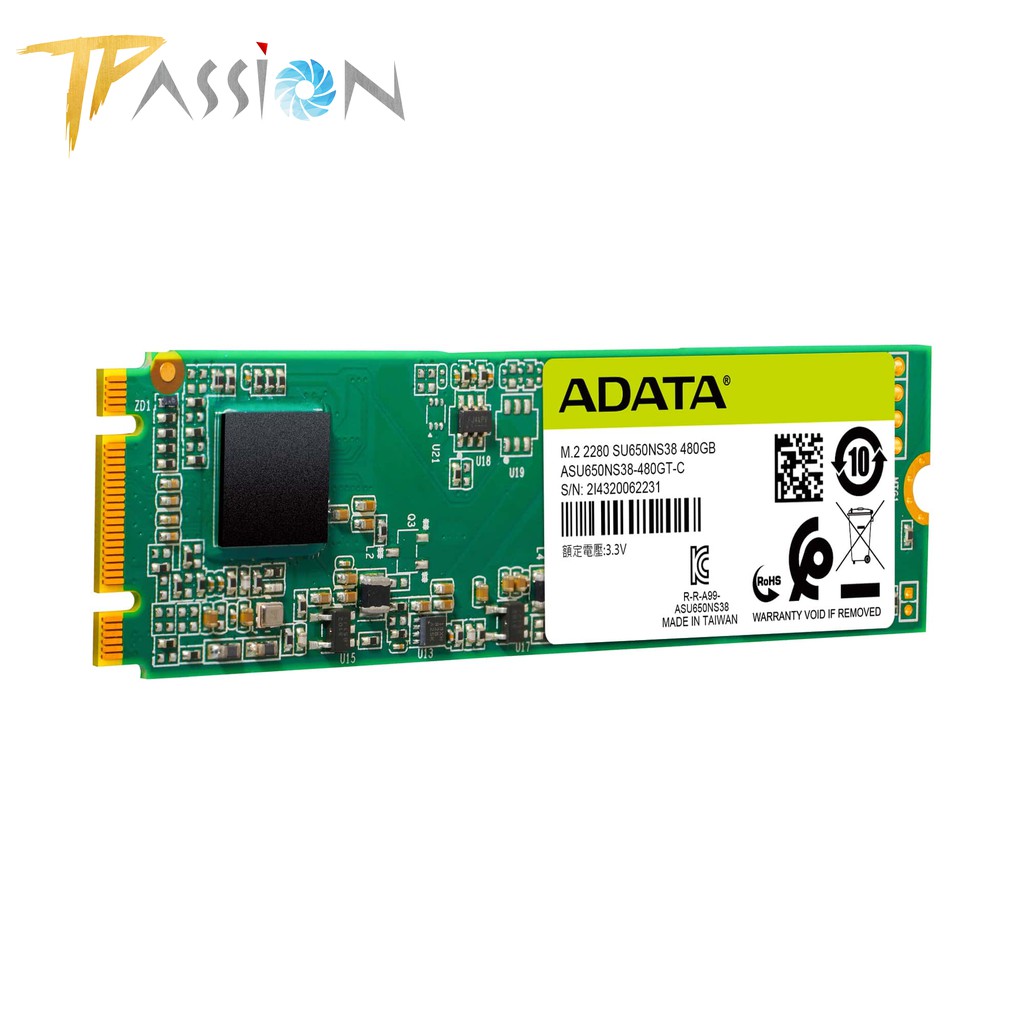 Ổ Cứng SSD M.2 2280 ADATA Ultimate SU650 - Bảo Hành 6 Năm 1 Đổi 1 Chính hãng, SATA 6Gb/s, 3D NAND Flash