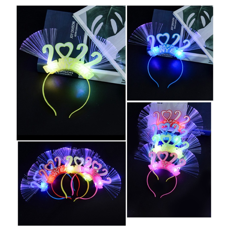 Băng Đô Sợi Phát Sáng Mừng Năm Mới 2022