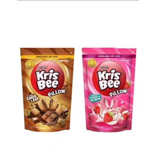 [HÀNG NHẬP KHẨU] Bánh Snack Kris Bee Pillow Nhân Dâu và Socola Tan Chảy 110g Tiệm Gia Dụng 686