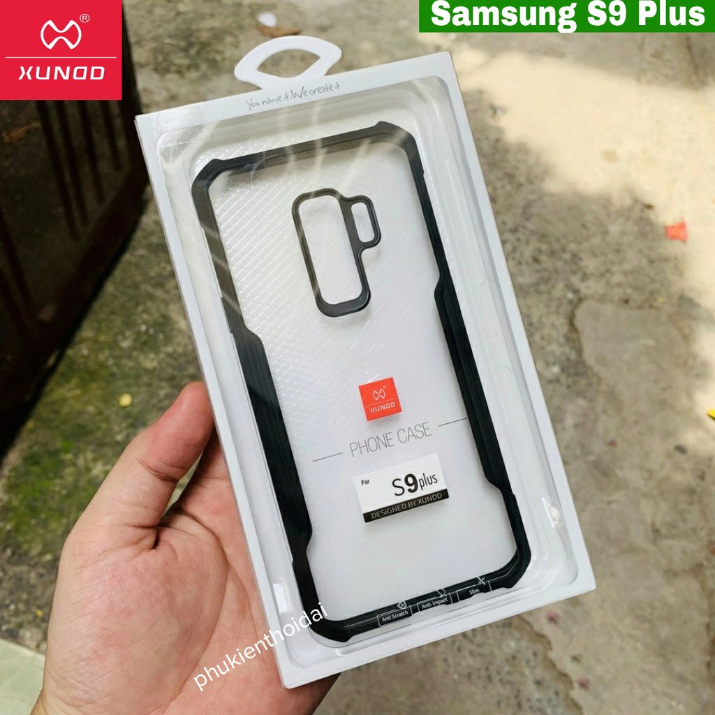 Ốp lưng Xundd Samsung S20 Ultra / S21 Ultra / S21 Plus / S9 Plus / S10 Pus / S22 Ultra / S23 ultra lưng trong viền màu