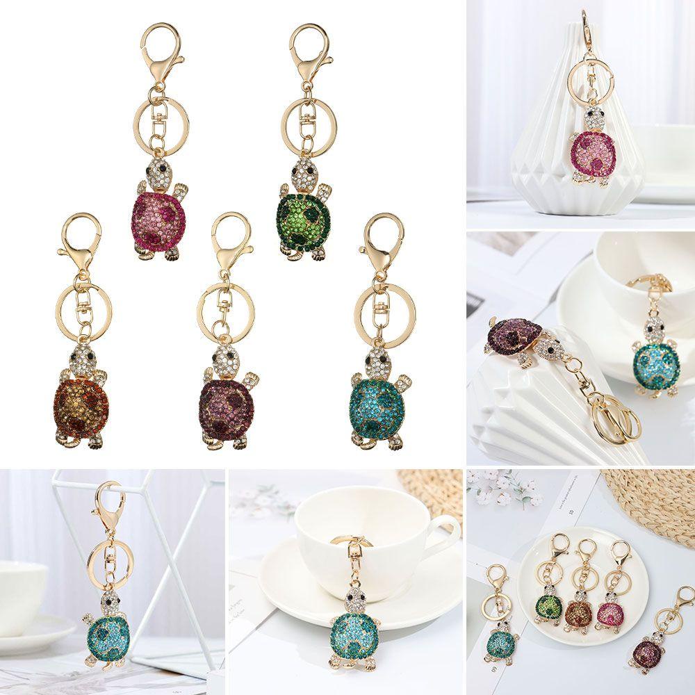 BSUNS Móc Khóa Hợp Kim Hình Rùa Con Xinh Xắn