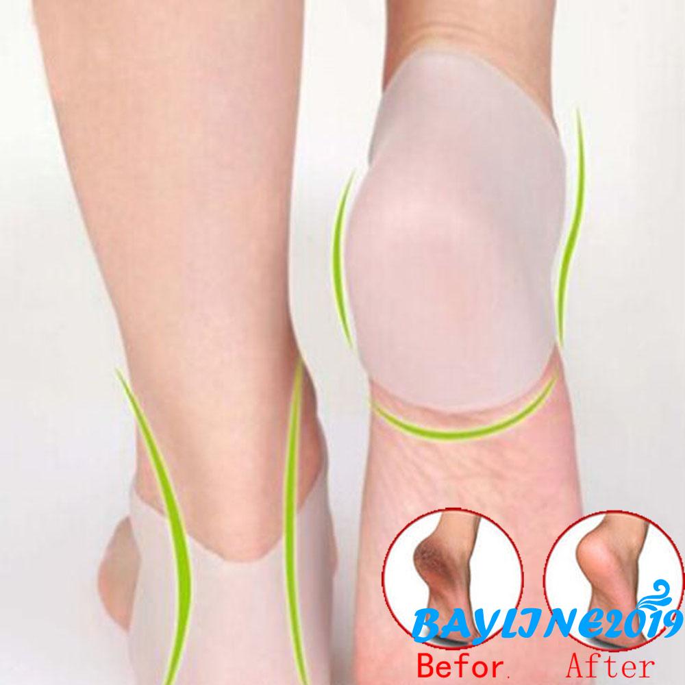 Vớ silicon bảo vệ gót chân dưỡng da chân hiệu quả tiện lợi