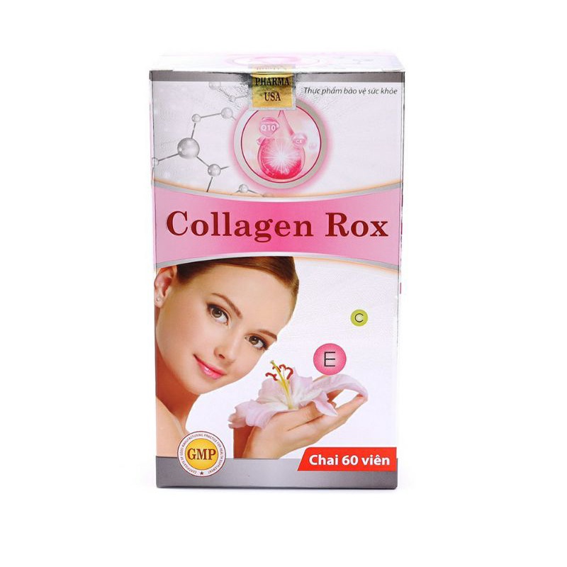 Viên uống Collagen Rox - Hộp 60 viên