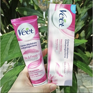 Kem tẩy lông Veet hồng 100ml hàng Pháp chính hãng