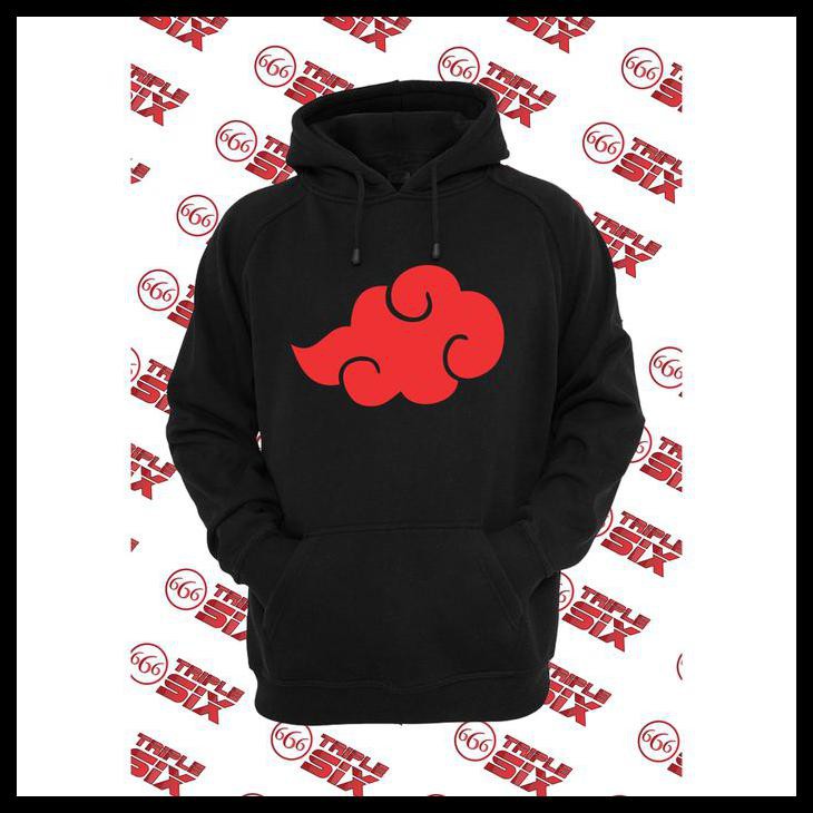 Áo Khoác Hoodie In Họa Tiết Anime Akatsuki Naruto Shippuden Boruto Cá Tính