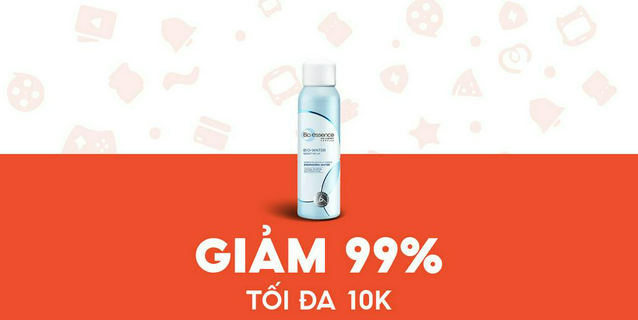 - guardian - giảm 10k cho xịt khoáng bio-essence dưỡng ẩm da 100ml