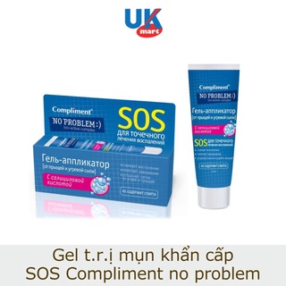 Gel Mụn Khẩn Cấp SOS Compliment No Problem 25ml