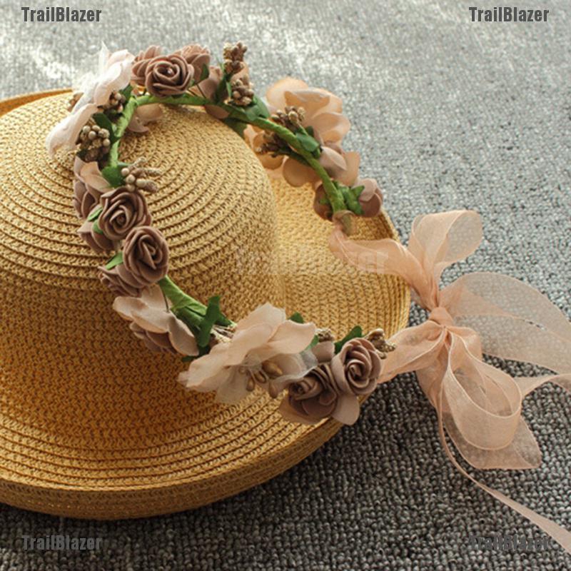 Vòng Hoa Cài Tóc Cho Cô Dâu