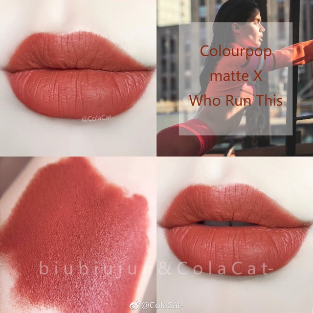 Son Colourpop Lippie Stix Who Run This , Fly-fi, Poison , Love Life, zigge