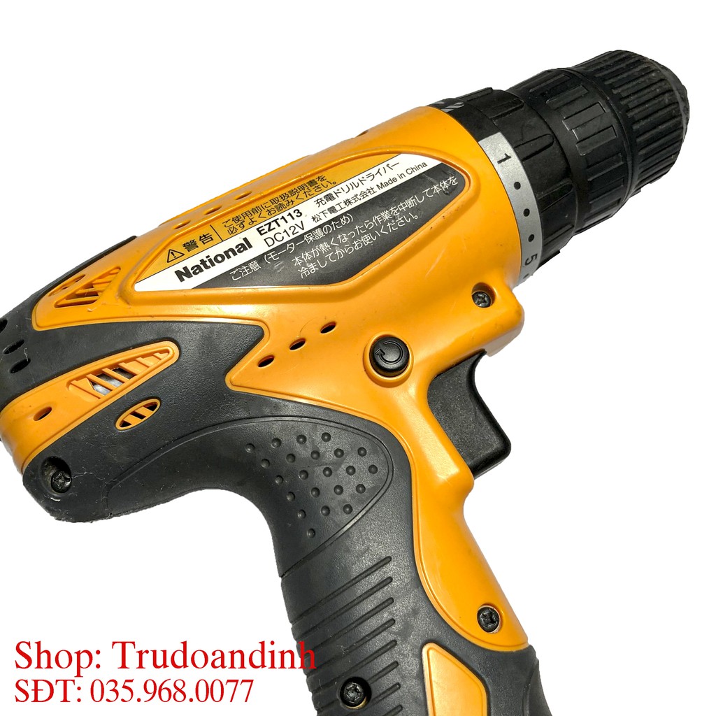 Máy khoan pin/ bắt vít National EZT113 12v