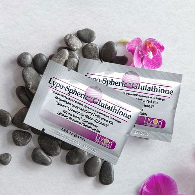 Gel Uống Glutathione Giúp Da Sáng Mịn, Đều Màu, Săn Chắc, Trẻ Hóa Lypo-Spheric GLUTATHIONE LiVon