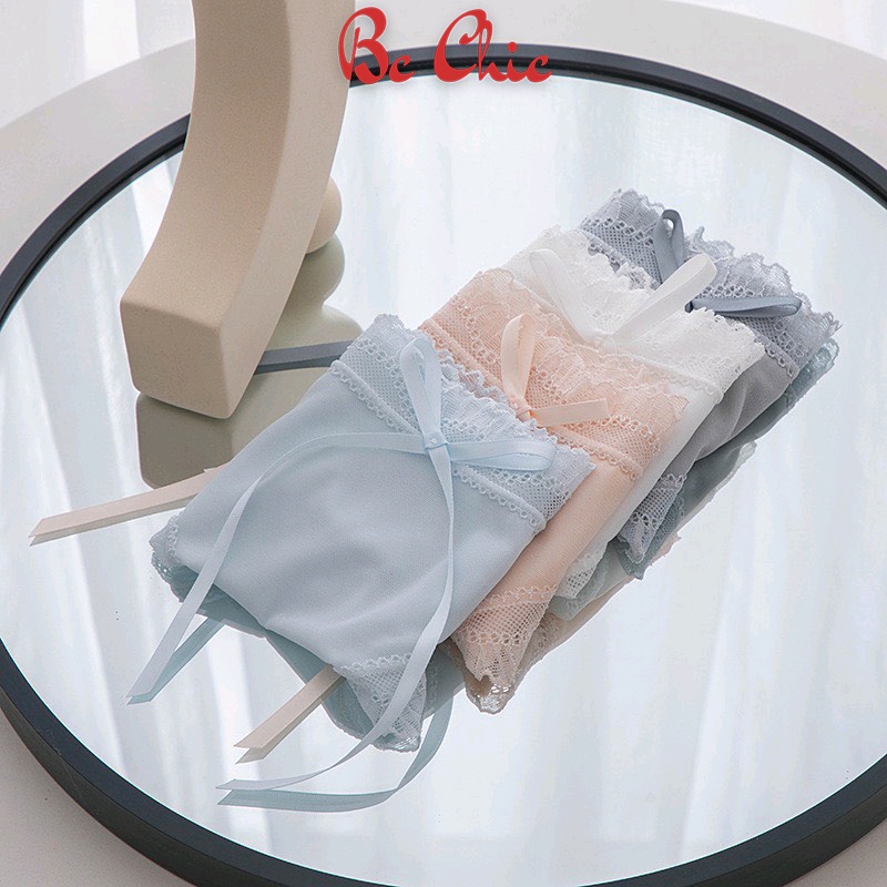 Quần lót nữ, quần lót ren xuyên thấu viền bèo mềm mại đẹp từ chất đến fom Q309 BC_CHIC LINGERIE