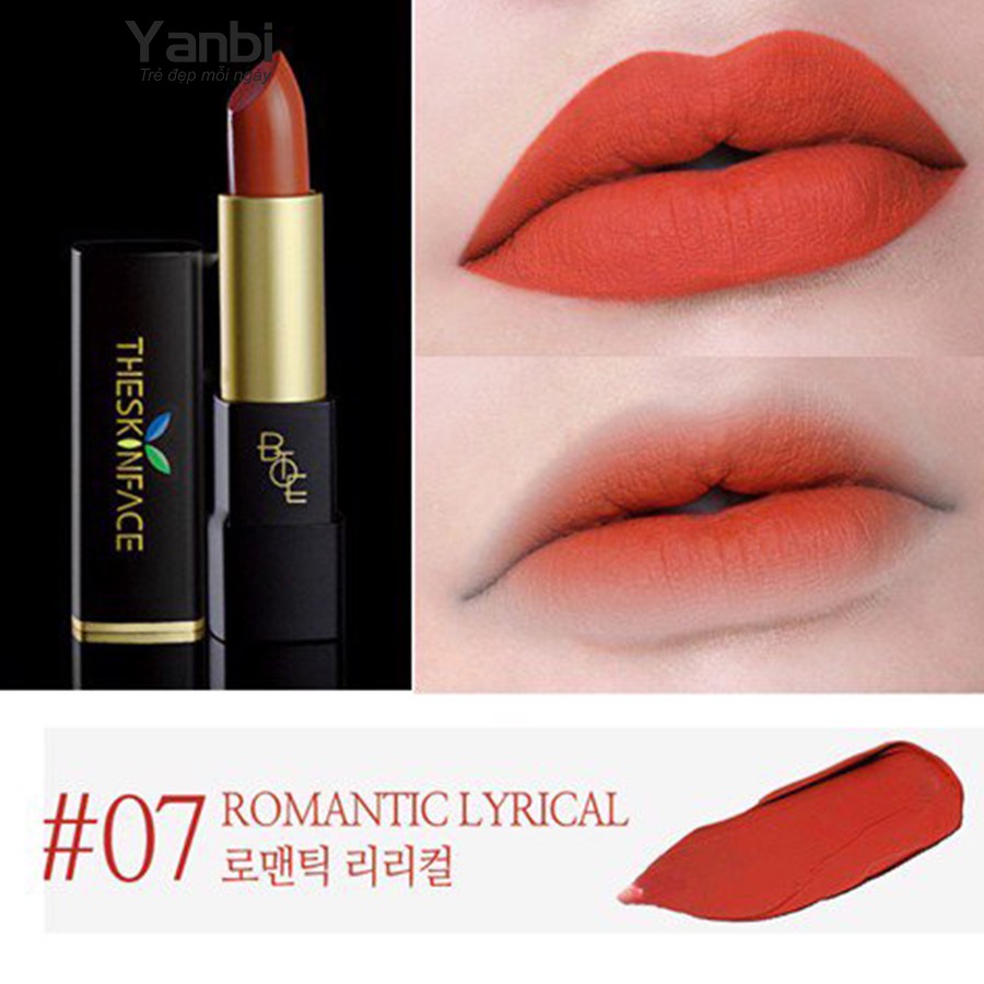 Son Thỏi  siêu lì The Skin Face Bote II Lipstick (New 2018)