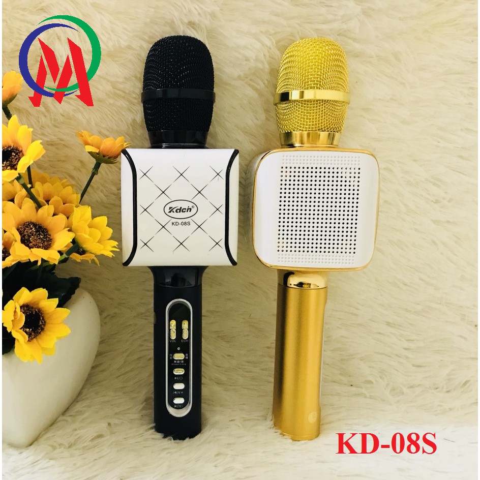 Mic Karaoke KD-08S kèm loa