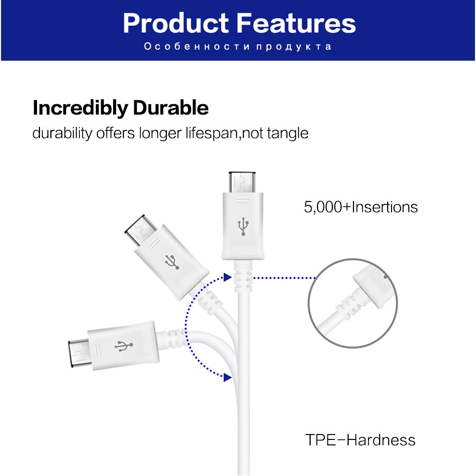 Dây cáp sạc nhanh Type C Micro USB 2A cho S 9 Note8 Note 8 S8 S9 Plus C5 C7 C9 Pro A3 A5 A7 2017