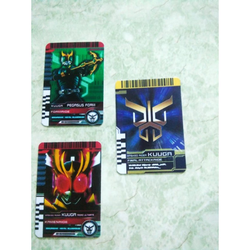 Bán lẻ 7 thẻ Kamen Rider Kuuga