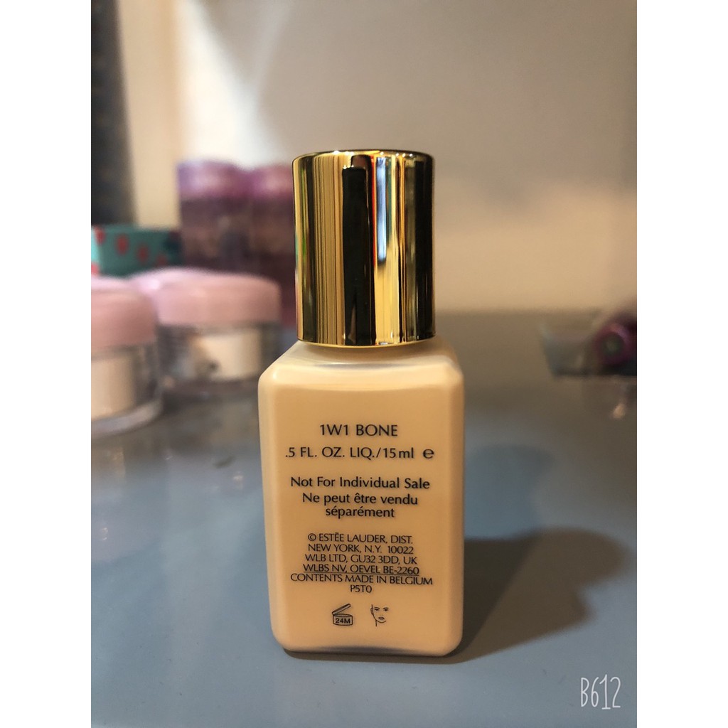 Estee Lauder - Kem nền mini Double Wear SPF 10/PA++ 1W1 Bone 15ml | BigBuy360 - bigbuy360.vn