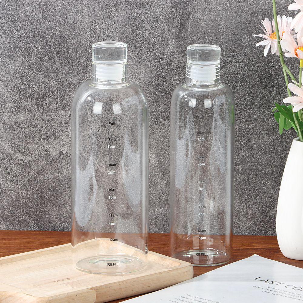 Bình Nước Thủy Tinh Trong Suốt Dung Tích 500ML / 750ML