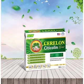 Viên bổ não cerelon gold dùng cho các trường hợp nhức đầu hoa mắt chóng mặt, rối loạn tiền đình