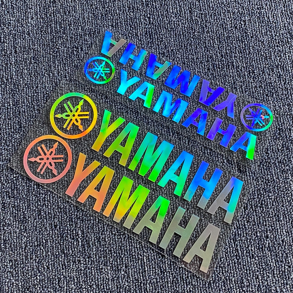 Set 2 Miếng Dán logo Trang Trí Cho Xe yamaha y15 / lc / y15zr / nvx