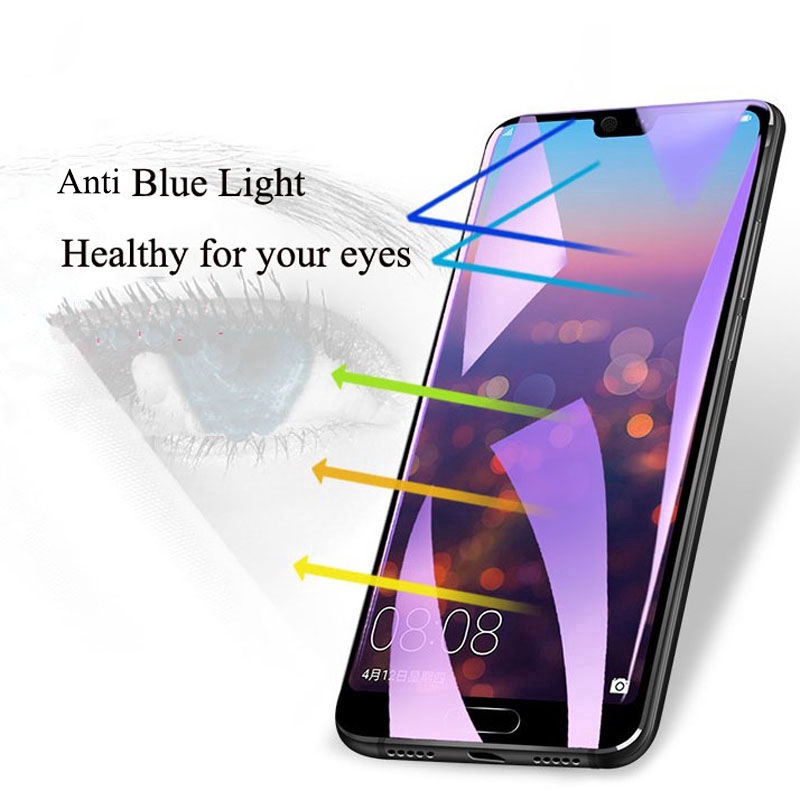 ComeBuy OPPO A3S A7 A5S AX5S F11 Pro F9 A1 A83 F7 Reno Z K3 Realme 3 Pro X Anti-blue Light Curved Hydrogel Film Screen Protector