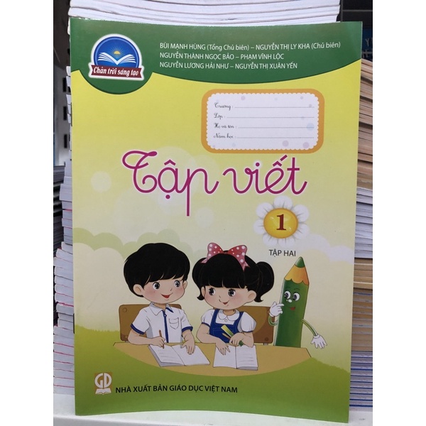 Tập viết lớp 1 tập 2 + Bút Chì 2b (chân trời sáng tạo)