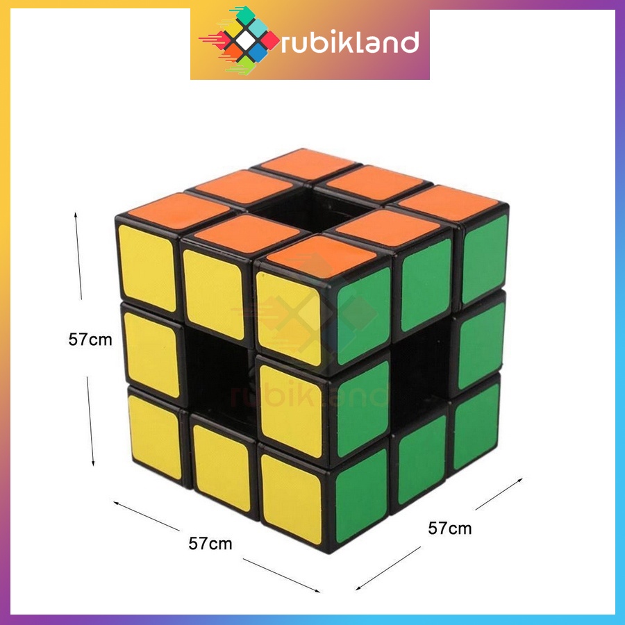 Rubik Biến Thể LanLan Void Cube 3x3 Rubic 3 Tầng Đồ Chơi Trí Tuệ Trẻ Em