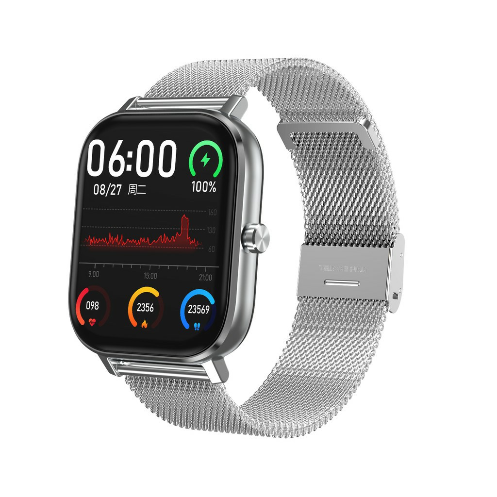 Đồng hồ thông minh DT35 Smart Watch Gọi điện 2 chiều, Full Tiếng Việt, đo nhịp tim, thay được dây 20mm