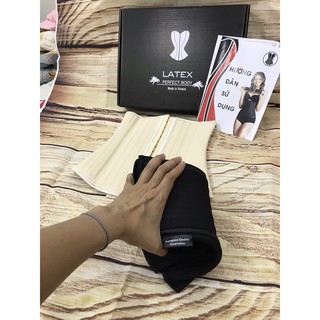 Đai nịt bụng latex 25 xương Hy lạp