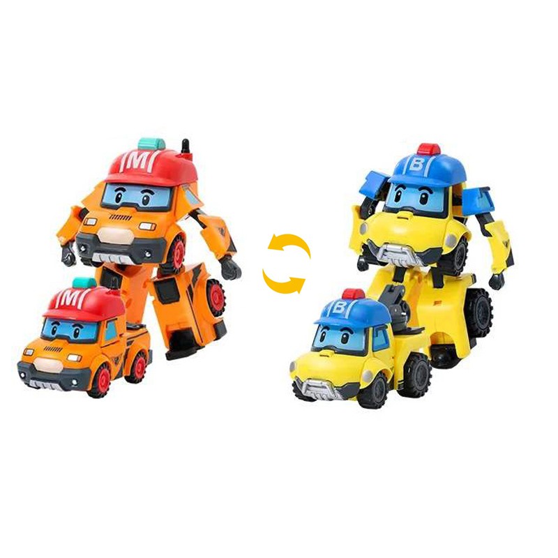 Poli Car Đồ Chơi Lắp Ráp Biến Hình Robocar 6 Sản Phẩm Cho Bé Lego Robot