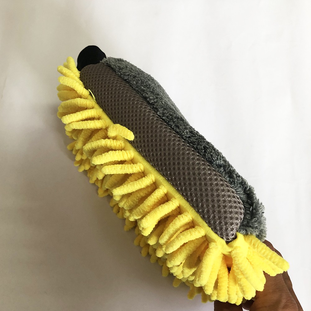 Găng tay rửa xe đa năng Waterproof 4-In-1 Microfiber Car Wash Mitt (1 chiếc)