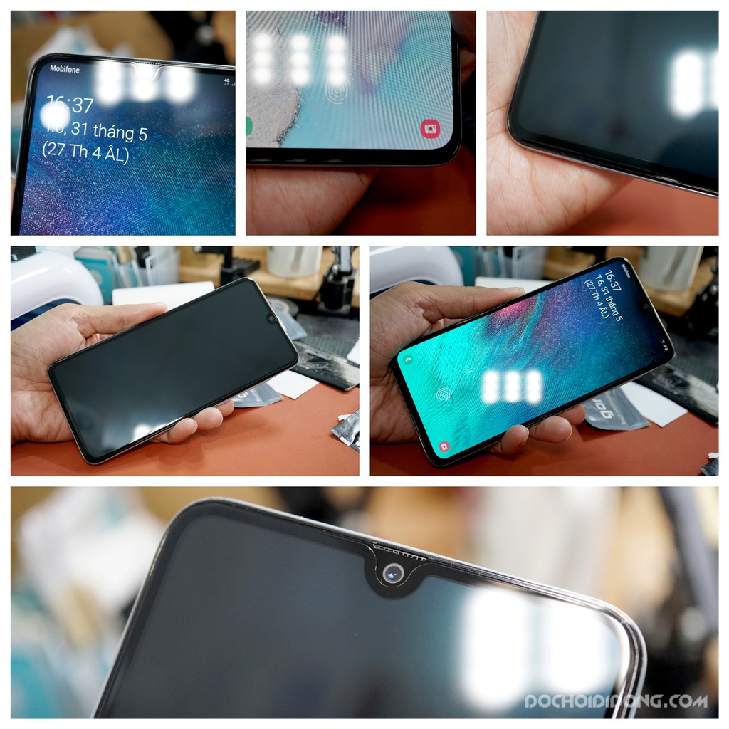 Dán cường lực Samsung Galaxy A70 Zacase full màn hình