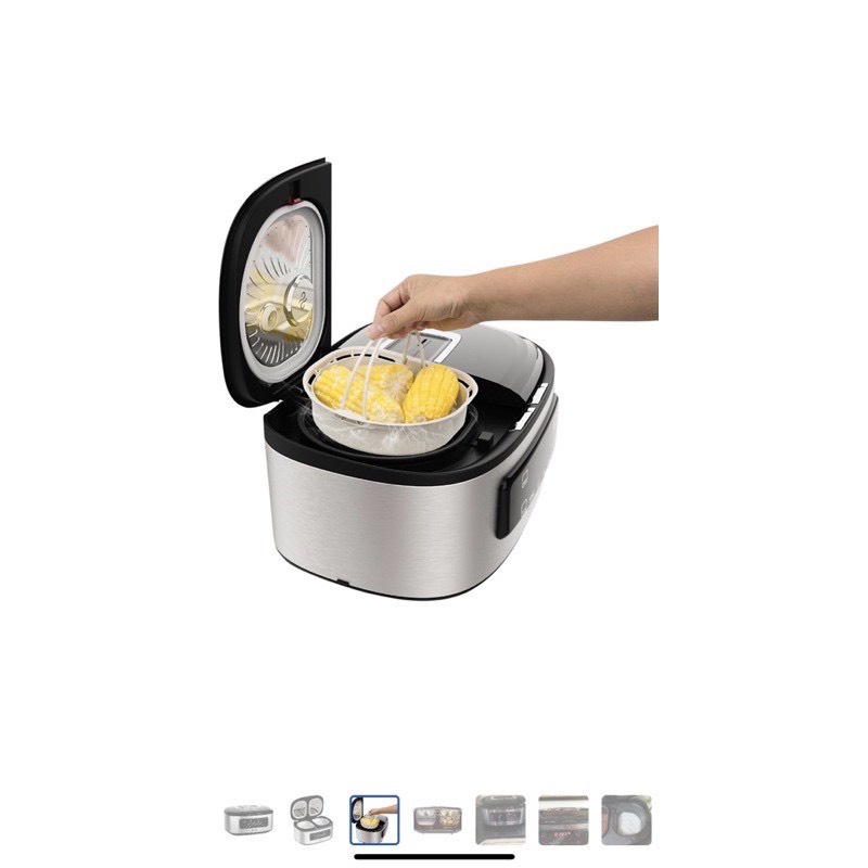 Nồi cơm điện tử đa năng đôi Sharp KN - TC 50VN - WH 1.8 lit BH 12 tháng