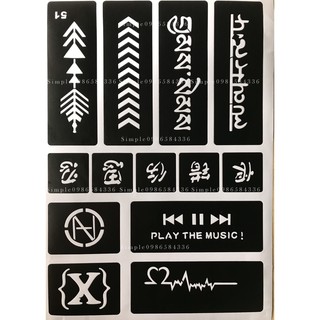 Khuôn xăm mẫu mới
