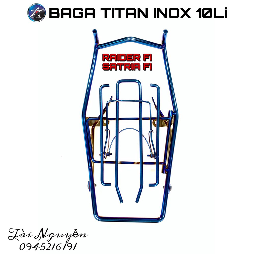 BAGA INOX 10LI CHO RAIDER FI - SATRIA FI