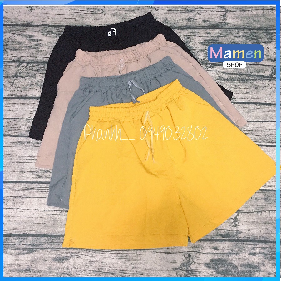 QUẦN SHORT ĐŨI XƯỚC Mamen Shop MQ001