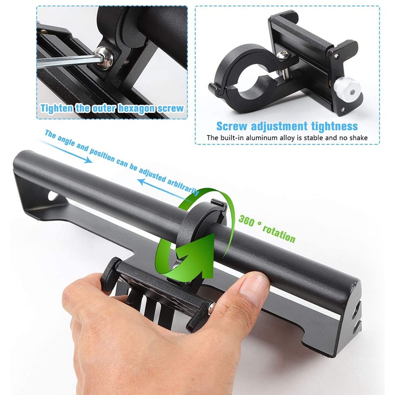 Giá Đỡ Điện Thoại Cho Xe Jeep Wrangler JK JKU 2011-2017