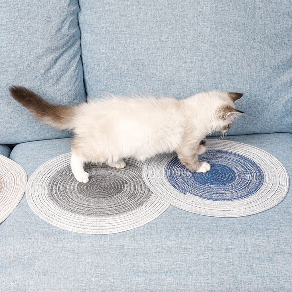 Thảm mài móng cho mèo cưng chất liệu cotton chống trầy xước tiện lợi