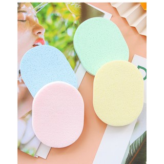 Bọt Biển Rửa Mặt Nén Nhiều Màu