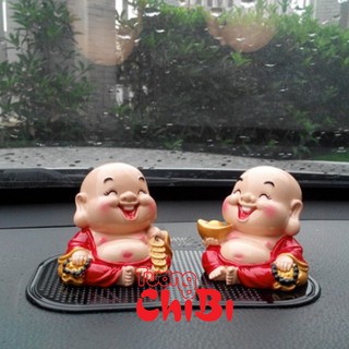TƯỢNG CHIBI THỔ ĐỊA  HÀNG CHUẨN 6CM