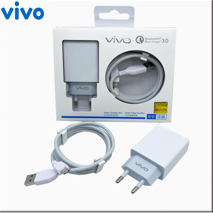 Bộ Sạc Nhanh 100% Chính Hãng Vivo Qualcomm 3.0 Micro Usb