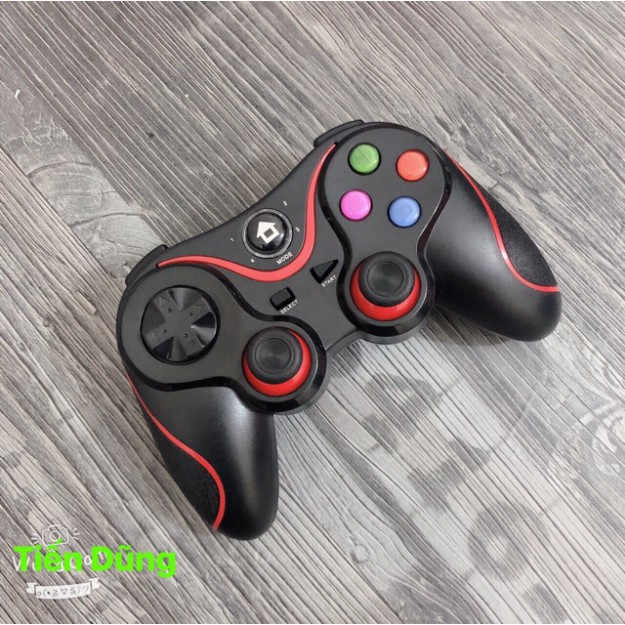 Tay cần chơi game Bluetooth V8 hỗ trợ tất cả các dòng Bluetooth phù hợp mợi điện thoại các nút chợi mượt mà