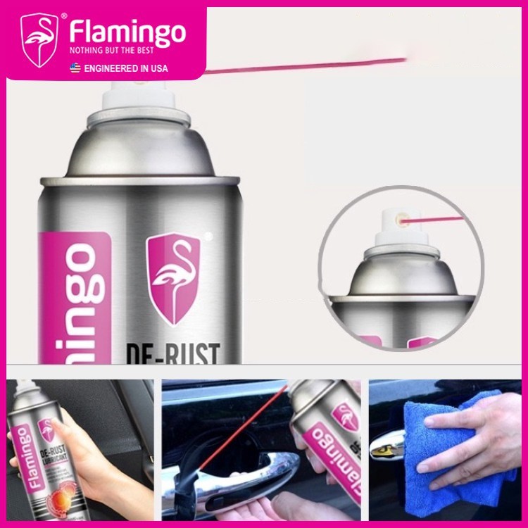 Bình Xịt Chống Rỉ Sét Flamingo F007 450ml - Hãng Phân Phối Chính Thức