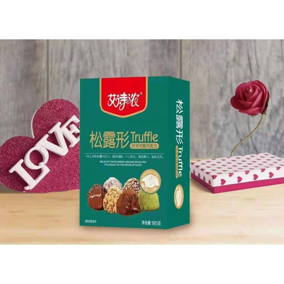 [ Mã mới ] 1 hộp 185gr SOCOLA Tươi Nama Truffles ăn siêu nghiền