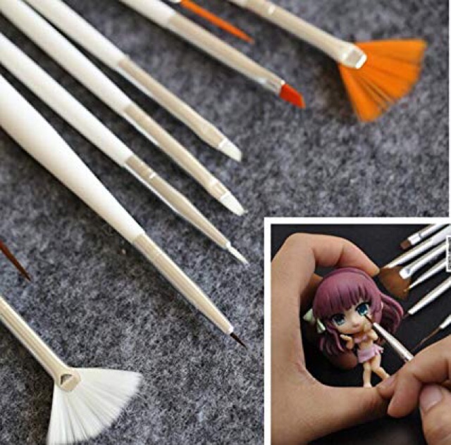 Màu vẽ gốc nước - dụng cụ faceup búp bê bjd