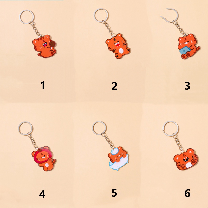 Móc Khóa Hình Chú Hổ Dễ Thương