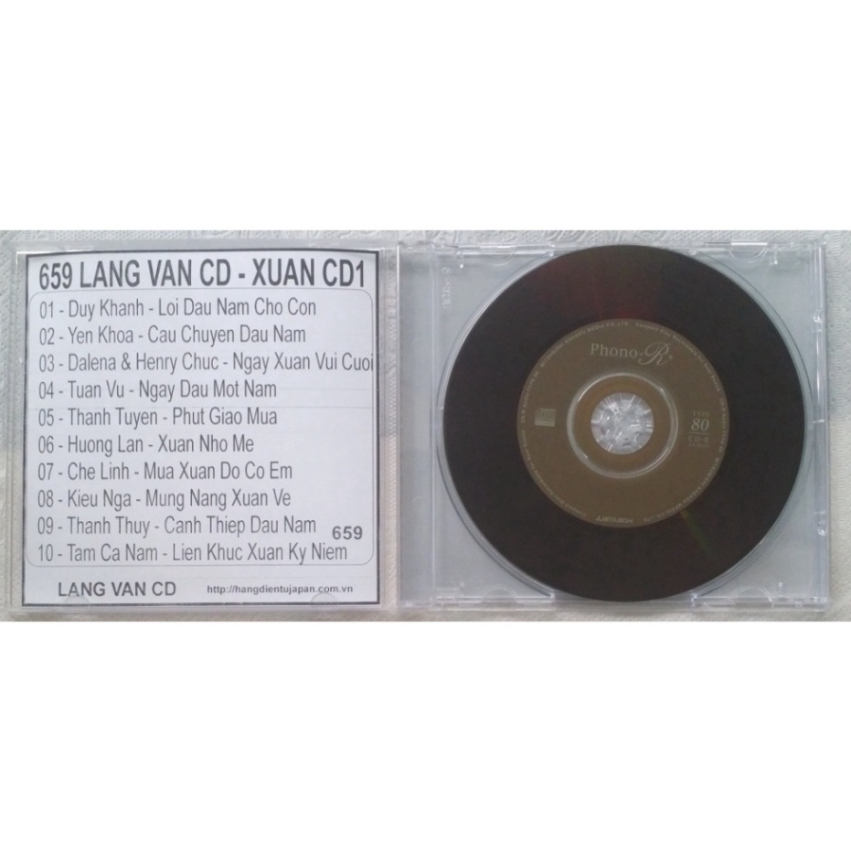 BỘ 3 CD NHẠC LÀNG VĂN ( 655 - 659 )